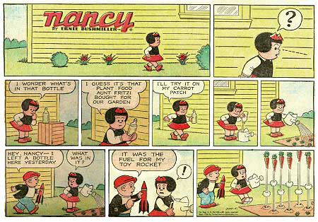 Nancy Eats Food by Ernie Bushmiller